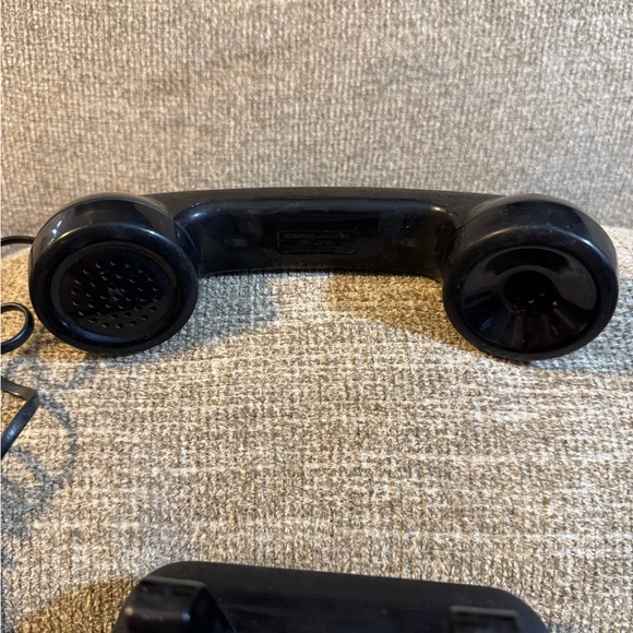 Vintage Western Electric 500 Series Black Rotary Desk Phone - Picture 5 of 9